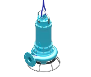 Electrobomba Puma SN de 75 HP para extracción de aguas industriales y urbanas con configuración hidráulica especializada.
