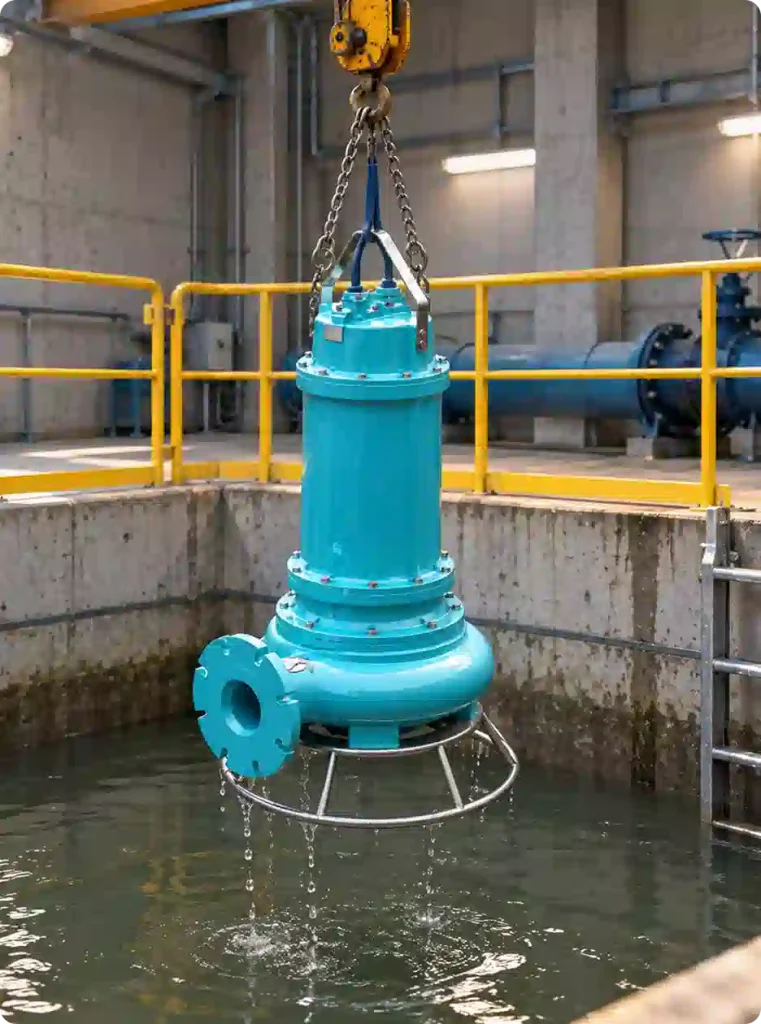 Electrobomba centrífuga Puma SN de 5 a 100 HP con impulsor anti-atascos para el manejo eficiente de aguas residuales industriales.