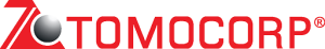 Logotipo oficial horizontal de Tomocorp registrado para el encabezado del sitio web.